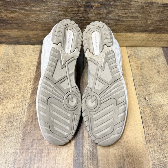 New Balance 550 White Grey Athletic Shoes Size 8.5 Men / 10.5 Women BB550PB1 - Picture 8 of 9